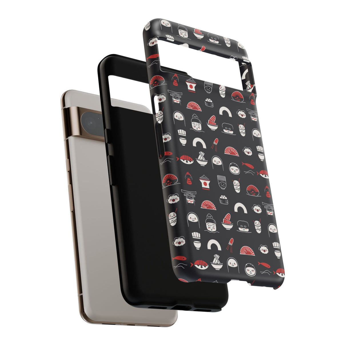 Japanese Pattern Phone Case – Elegant & Timeless Design for Your Phone 456