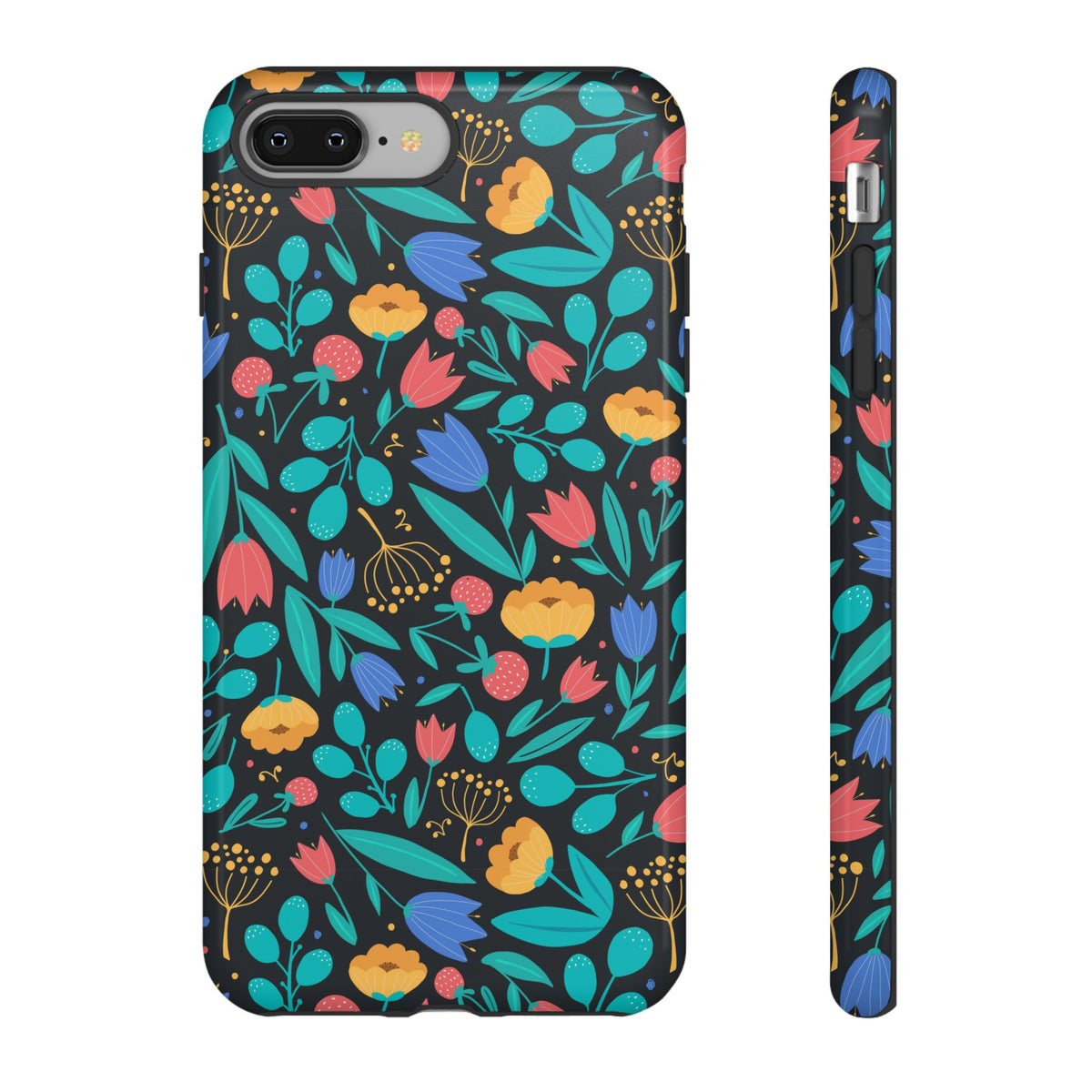 Colorful Little Flower Design Phone Case – Bright and Cheerful Floral Phone Cover