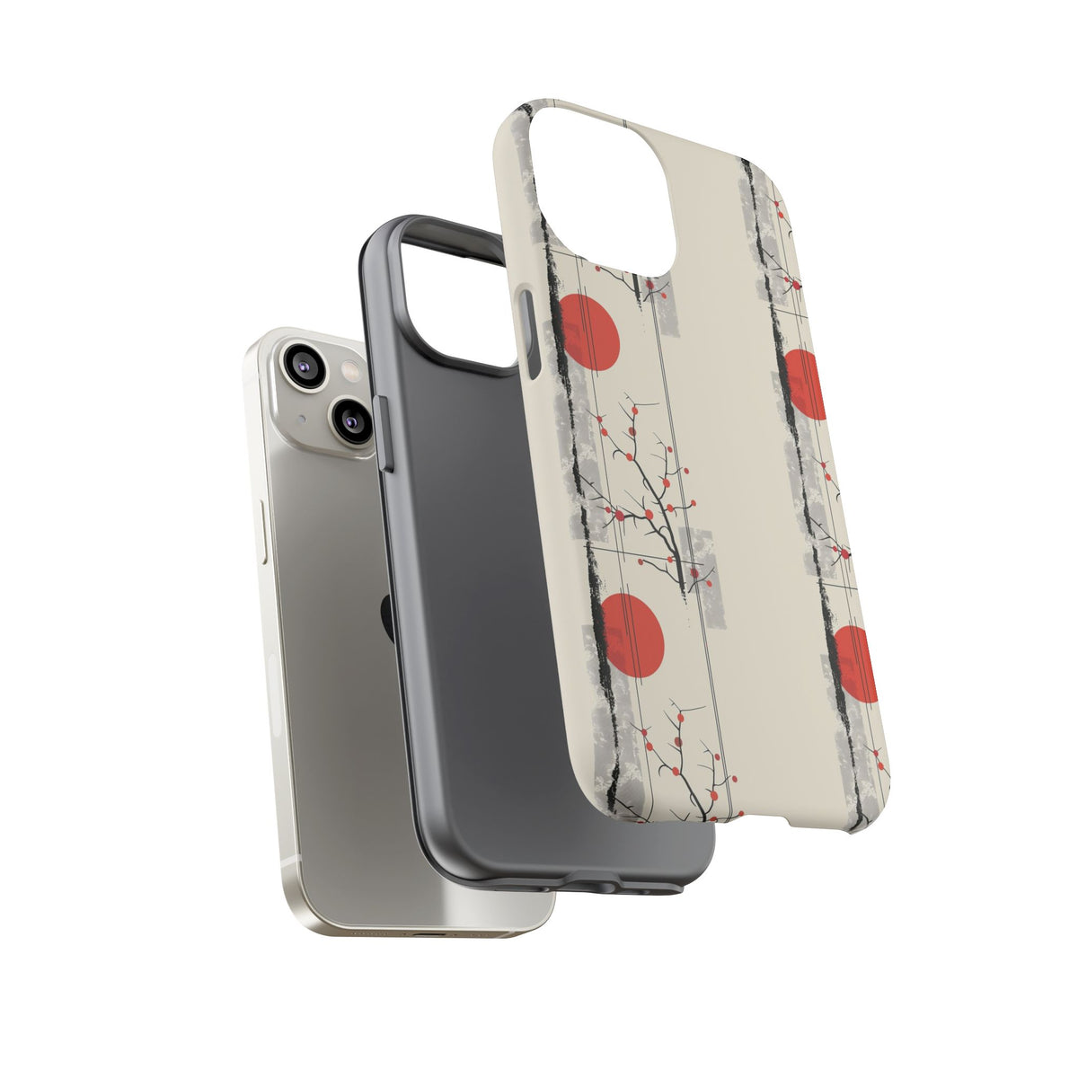 Japanese Pattern Phone Case – Elegant & Timeless Design for Your Phone 004