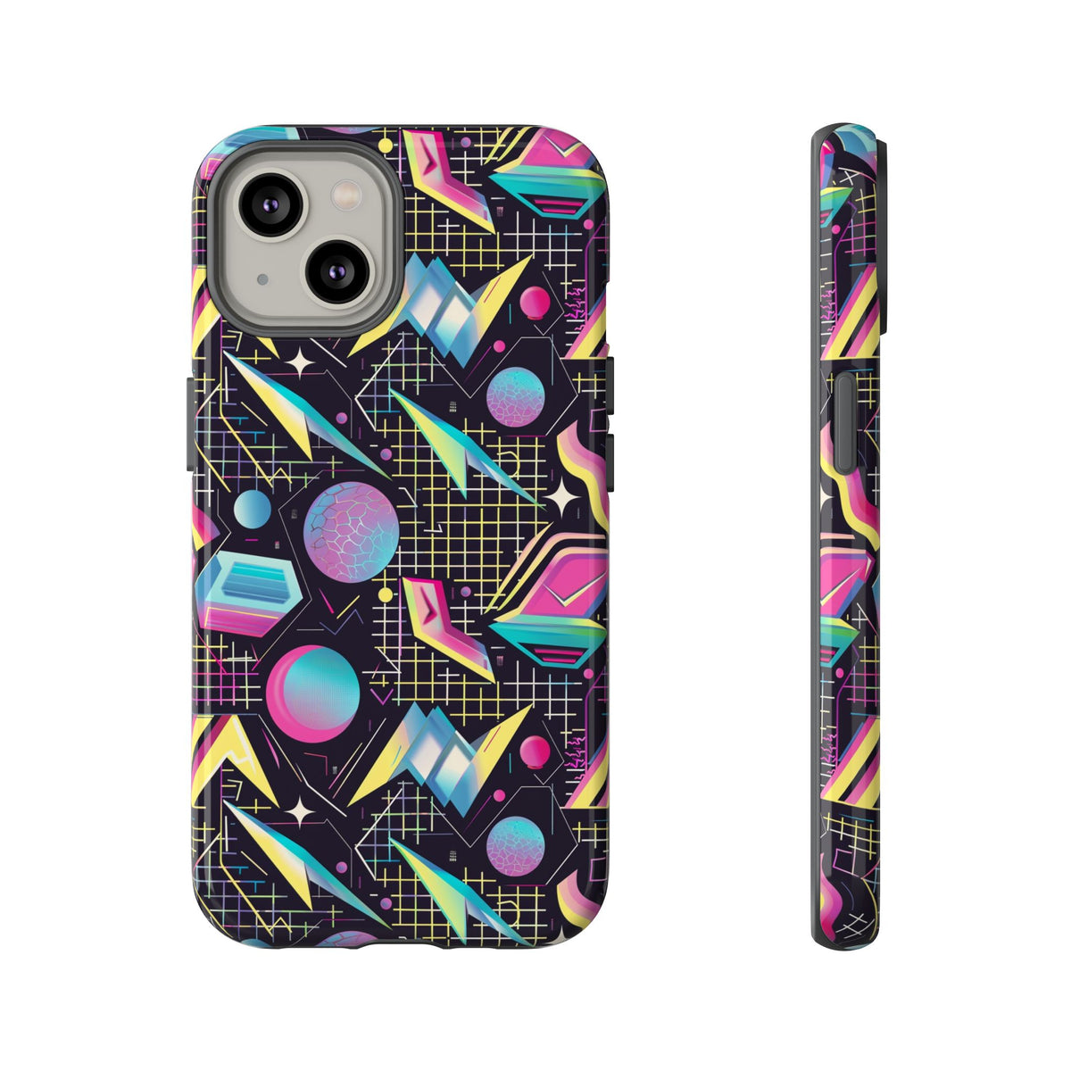 Retro 80s Seamless Phone Case – Vintage Style Meets Modern Protection 086