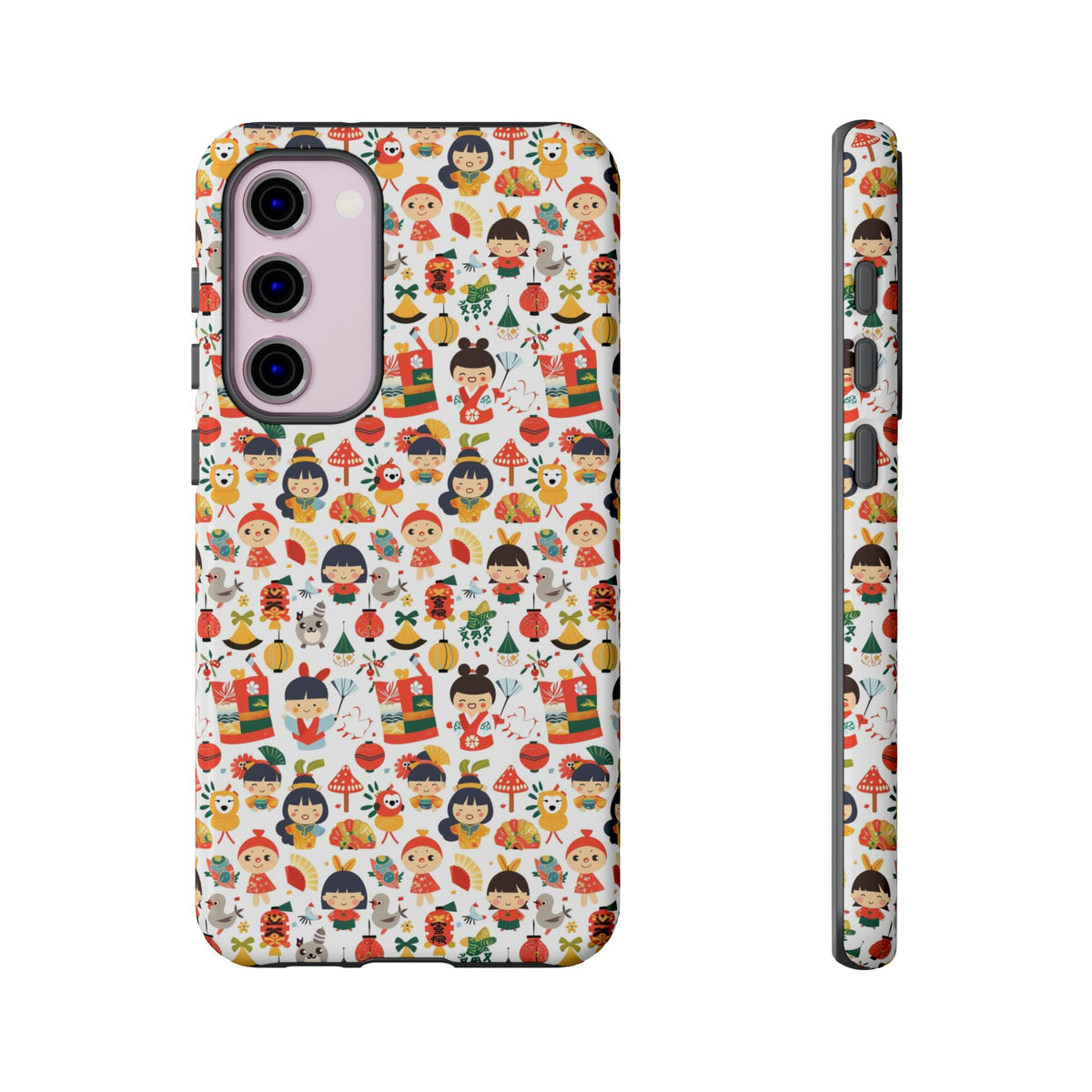 Japanese Pattern Phone Case – Elegant & Timeless Design for Your Phone 102