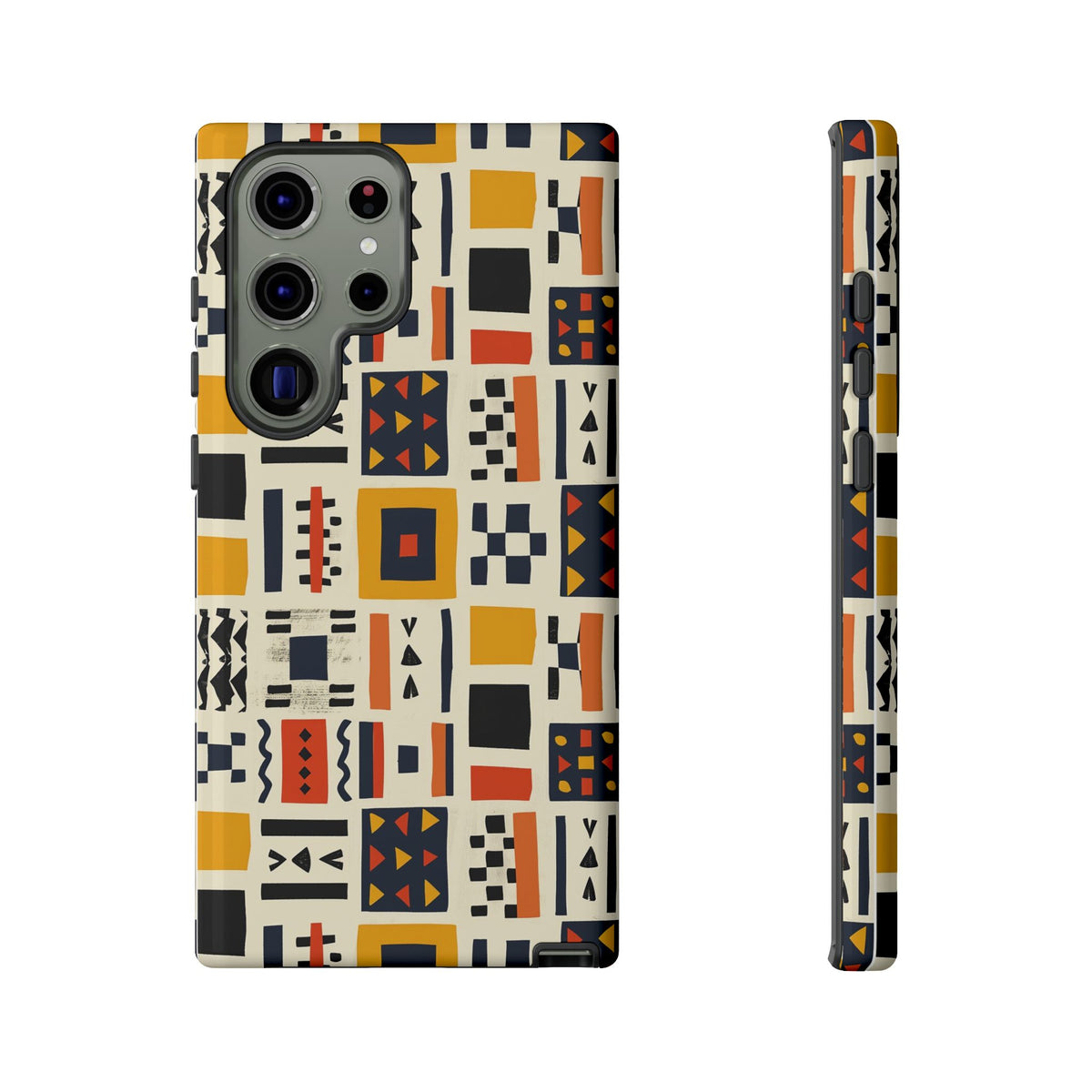 Stylish African Pattern Phone Case – Unique and Vibrant Protection 104