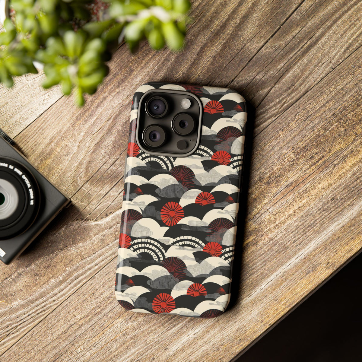 Japanese Pattern Phone Case – Elegant & Timeless Design for Your Phone 151