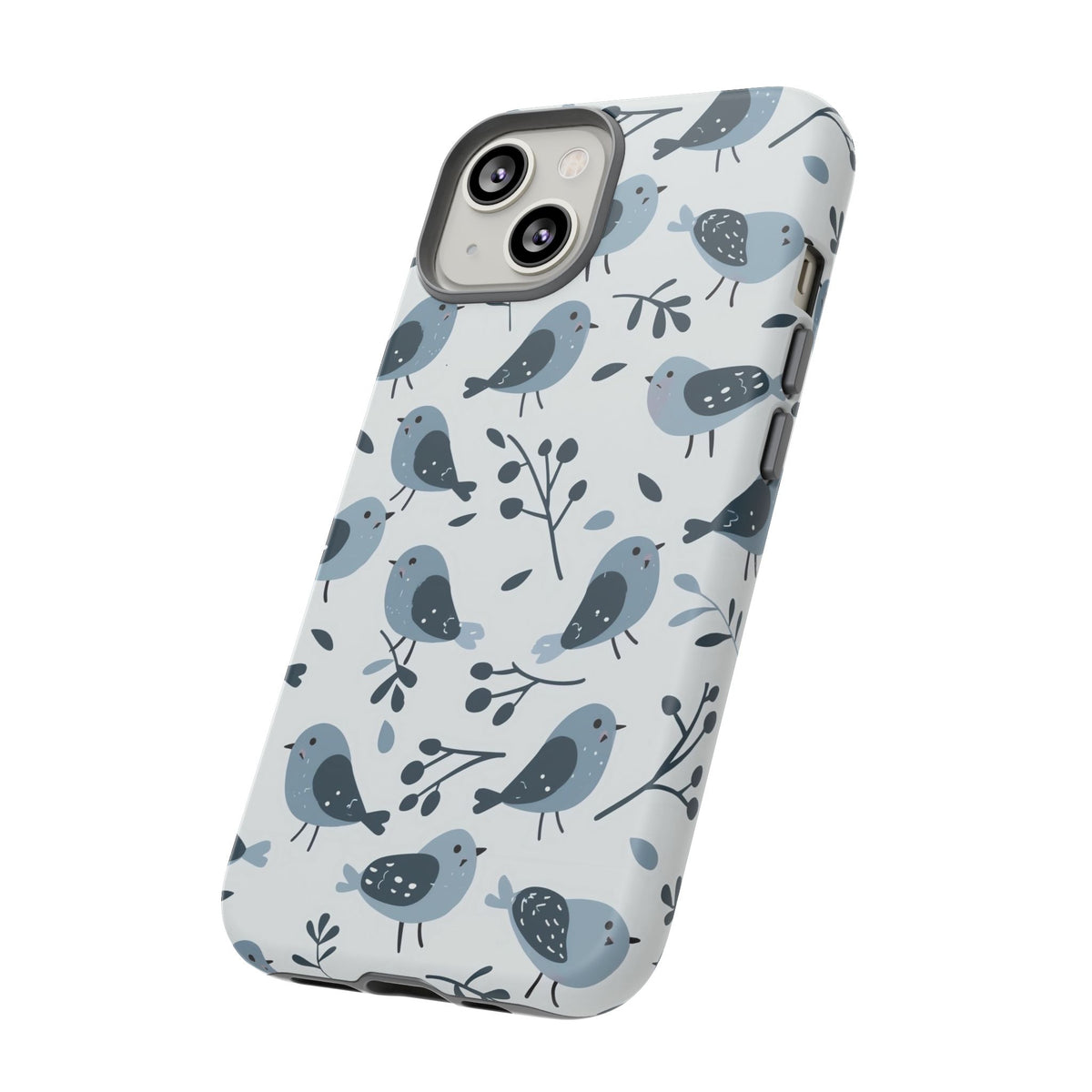 Birds Seamless Pattern Phone Case – Elegant and Timeless Avian Design 10