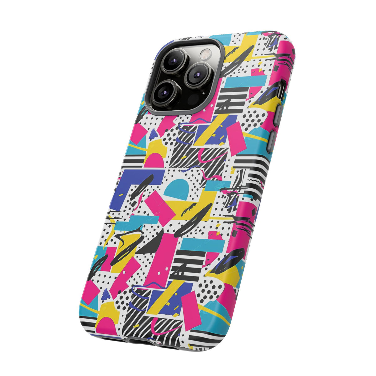 Retro 80s Seamless Phone Case – Vintage Style Meets Modern Protection 258