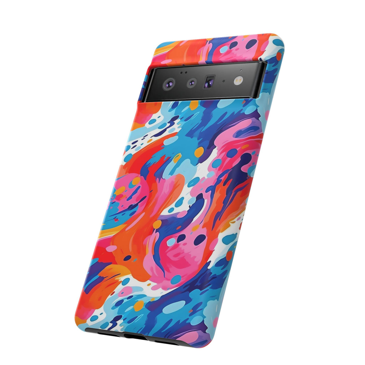 Abstract Painting Design Phone Case – Modern Art-Inspired Phone Cover 4