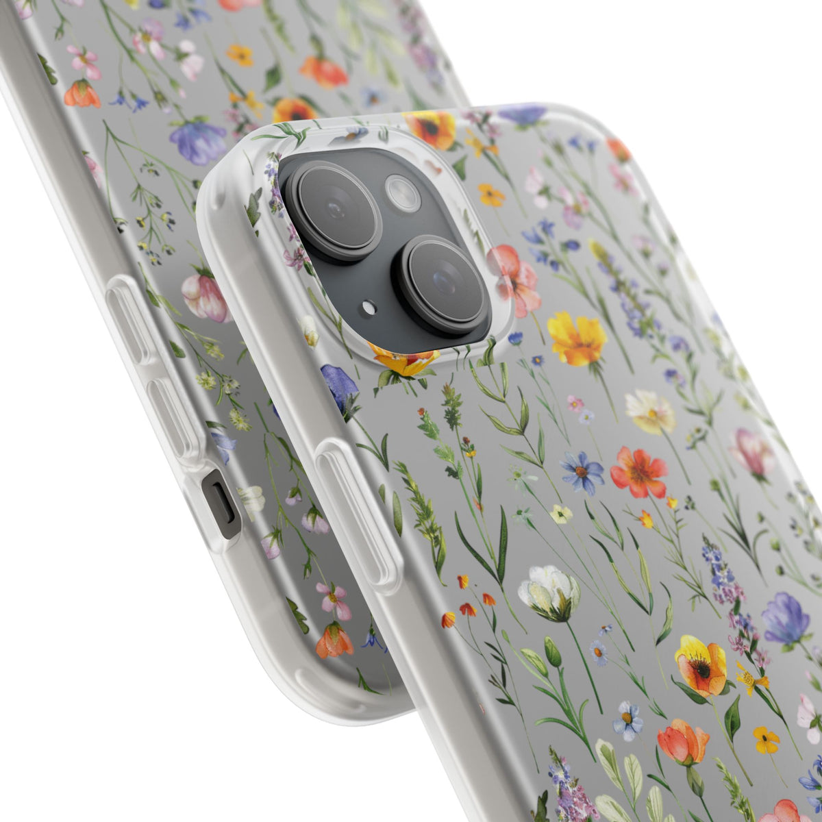 Wildflowers Pattern Phone Case – Embrace Nature with Every Call