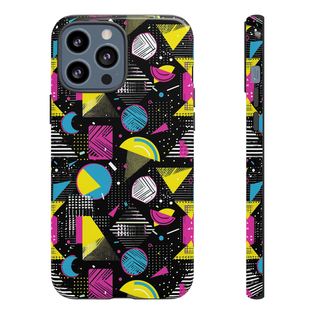 Retro 80s Seamless Phone Case – Vintage Style Meets Modern Protection 206