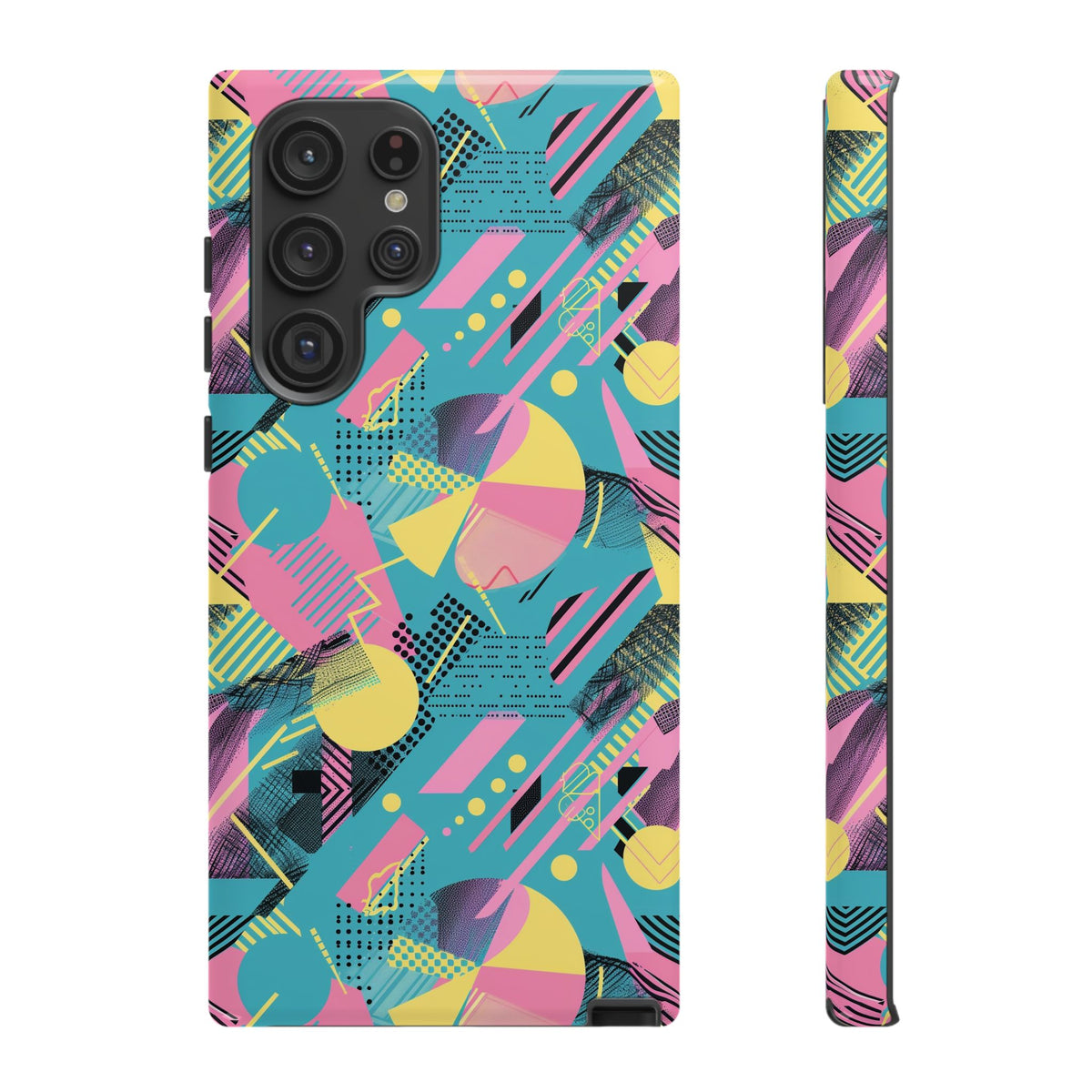 Retro 80s Seamless Phone Case – Vintage Style Meets Modern Protection 083