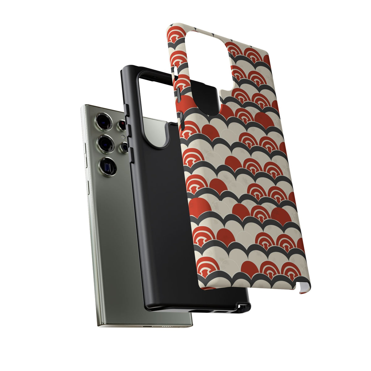 Japanese Pattern Phone Case – Elegant & Timeless Design for Your Phone 508