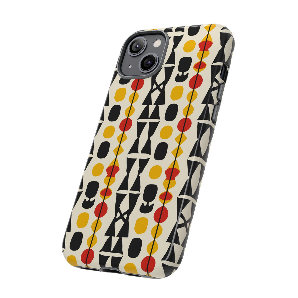 Stylish African Pattern Phone Case – Unique and Vibrant Protection 194
