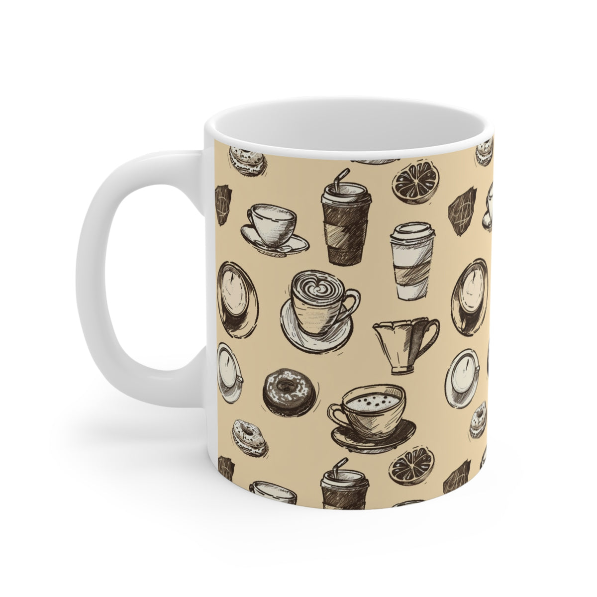 Coffee-Themed Coffee Mug - Sip in Style 195
