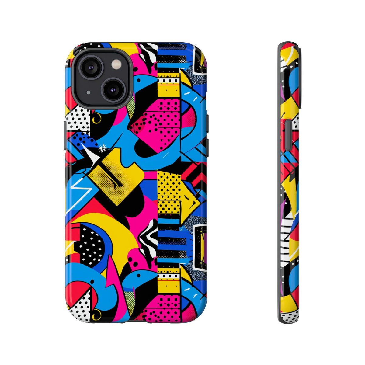 Retro 80s Seamless Phone Case – Vintage Style Meets Modern Protection