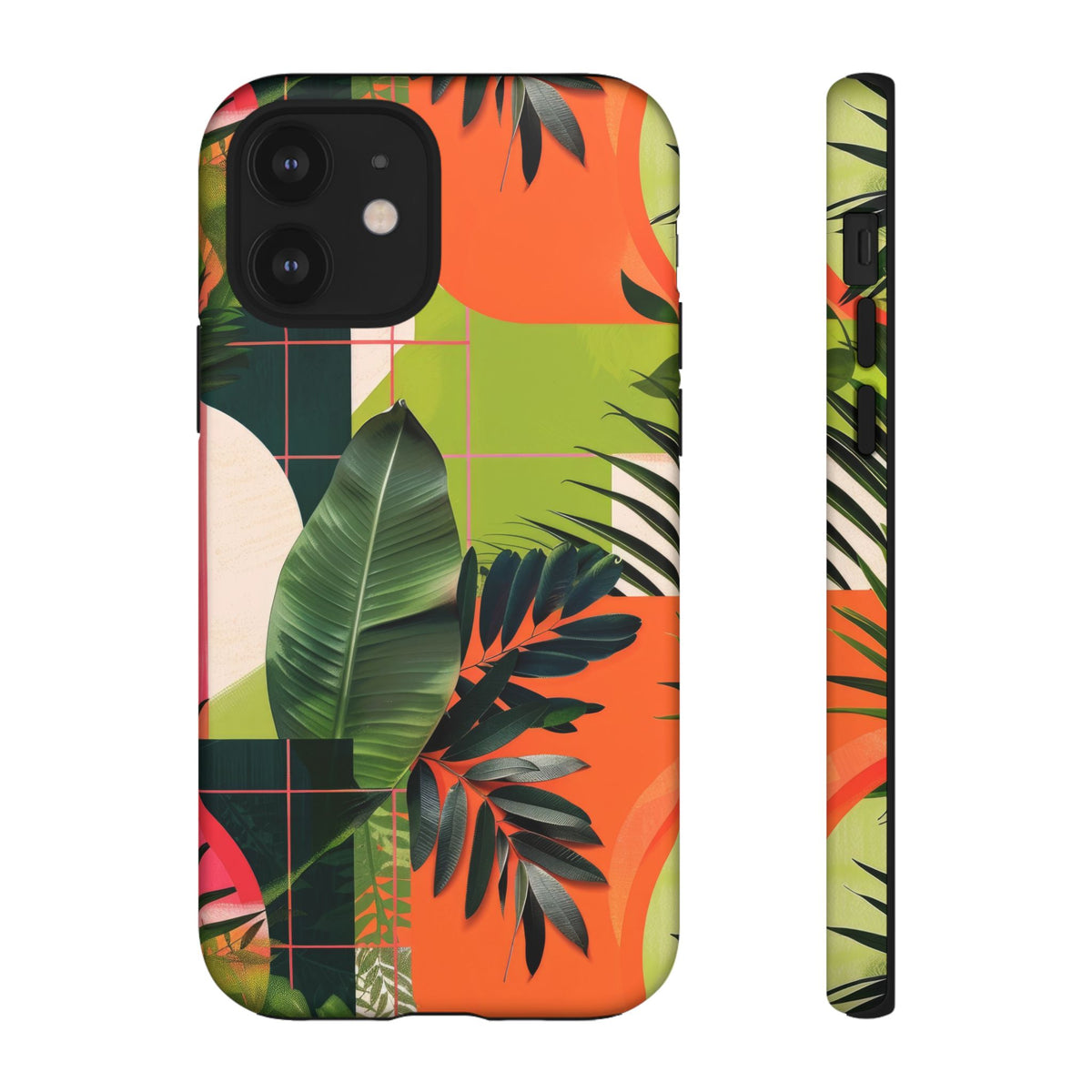 Jungle Collage Phone Case – Vibrant & Durable Nature-Inspired Protection