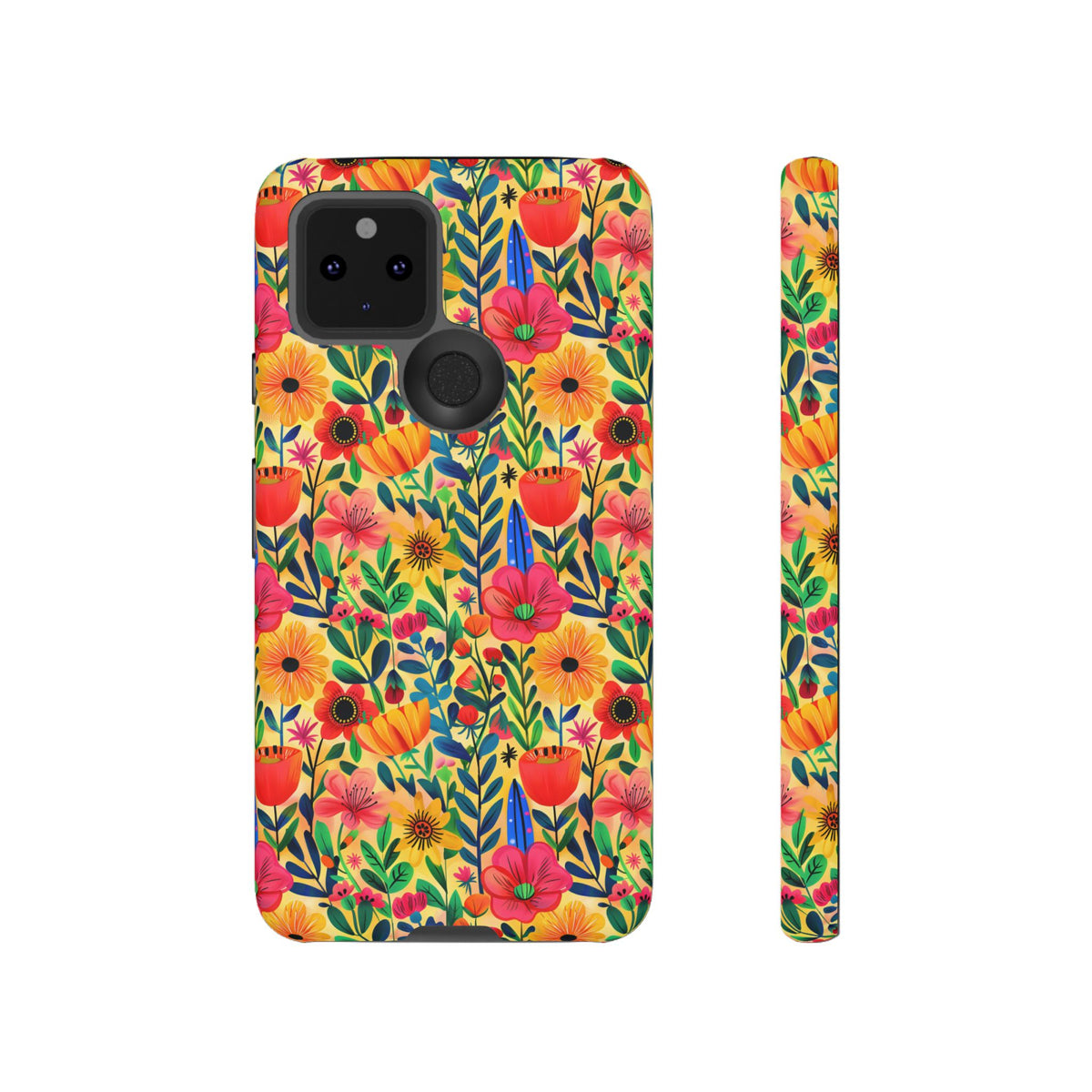 Frida Kahlo's Flower Phone Case – Artistic Elegance for Your Phone 7