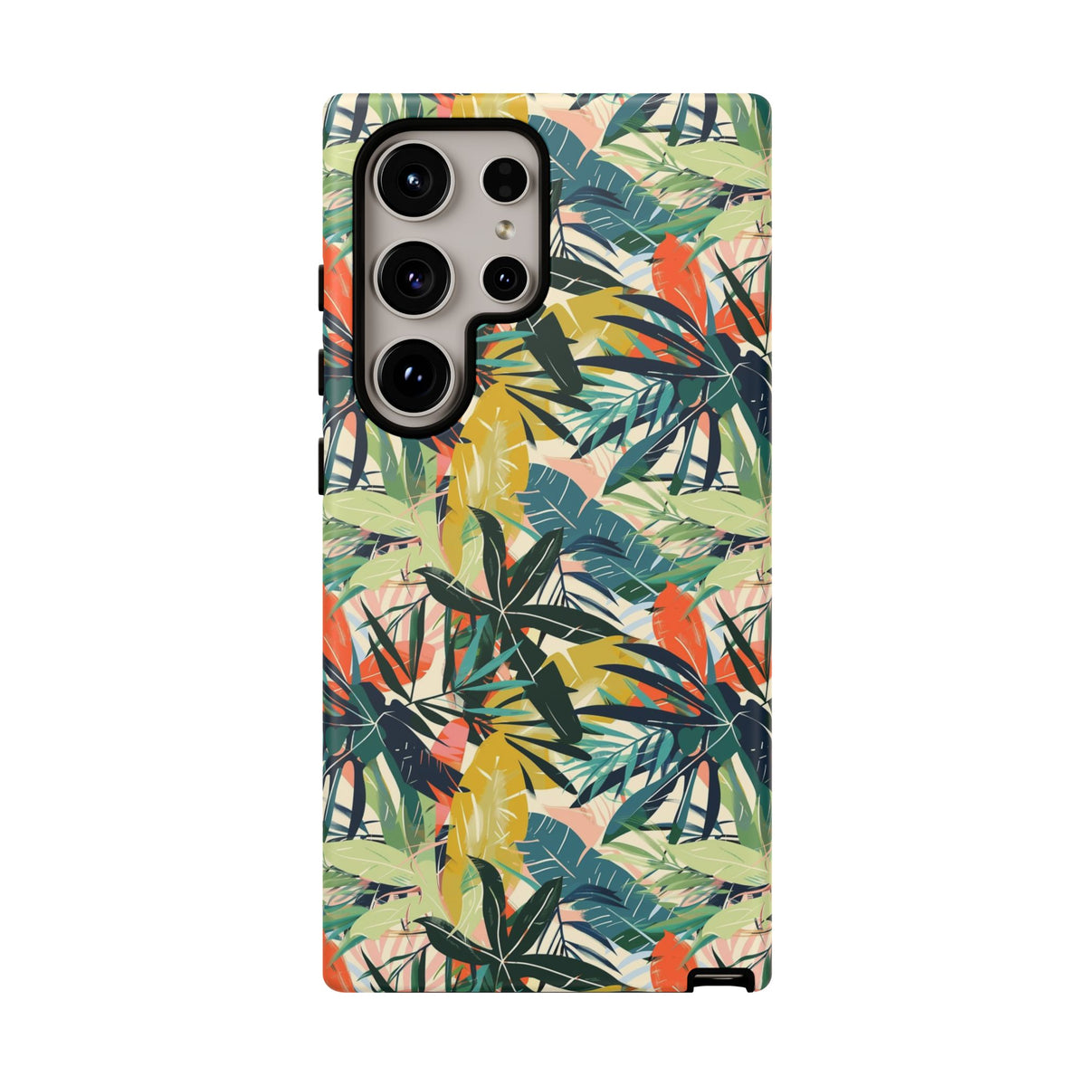 Jungle Pattern Phone Case – Exotic & Lush Design for Your Phone 349