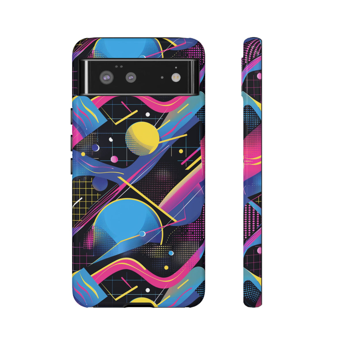 Retro 80s Seamless Phone Case – Vintage Style Meets Modern Protection 14