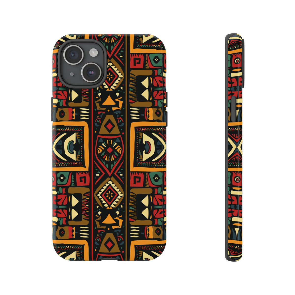 Stylish African Pattern Phone Case – Unique and Vibrant Protection 164