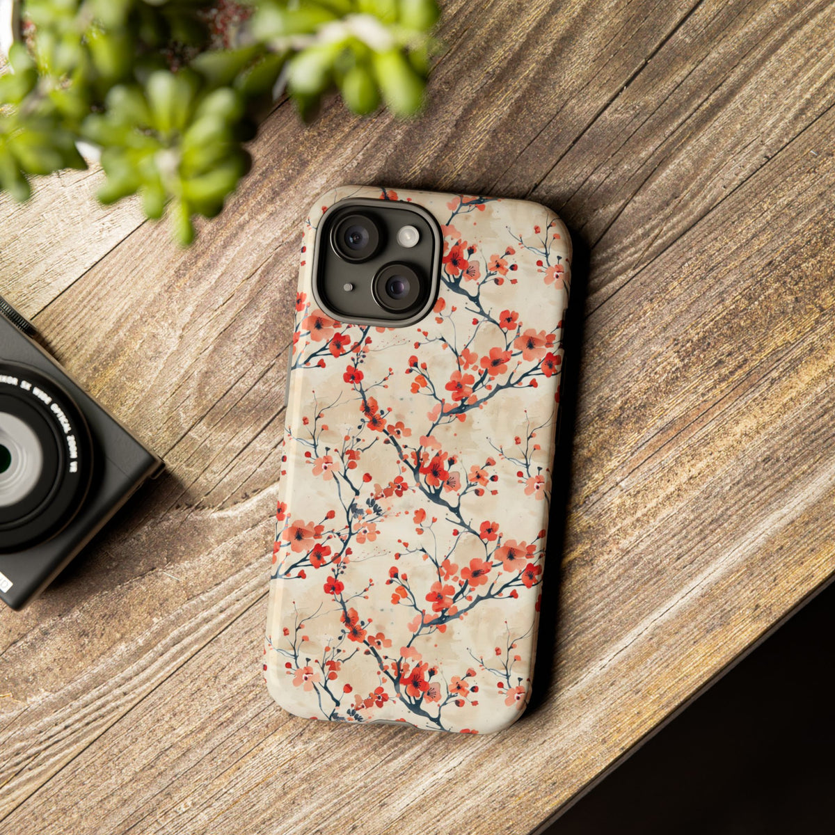 Japanese Pattern Phone Case – Elegant & Timeless Design for Your Phone 476