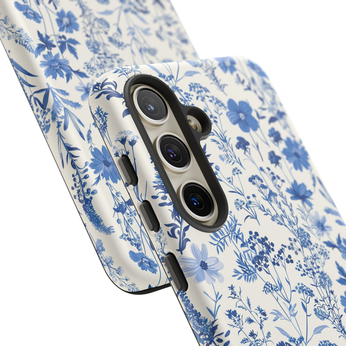 Blue French Toile Phone Case – Timeless Elegance and Classic Style