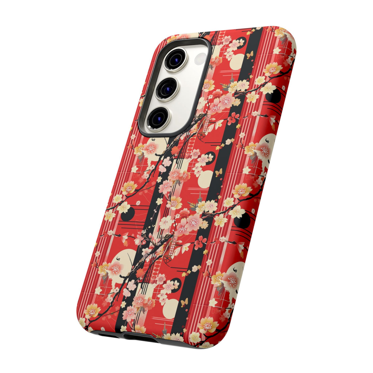 Japanese Pattern Phone Case – Elegant & Timeless Design for Your Phone 026