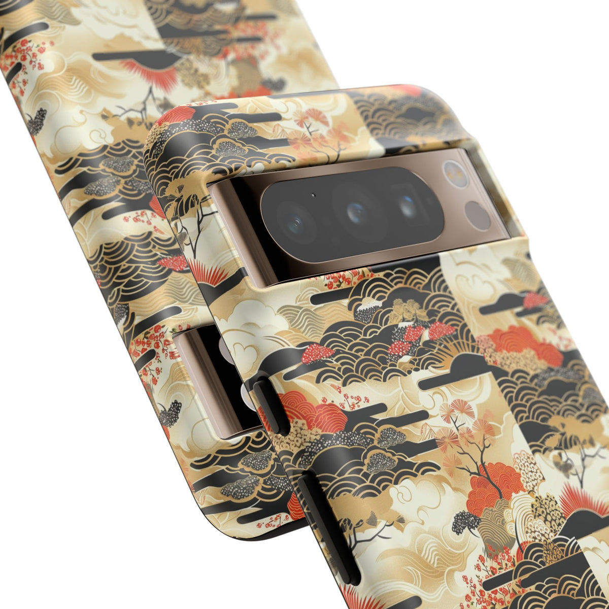 Japanese Pattern Phone Case – Elegant & Timeless Design for Your Phone 123