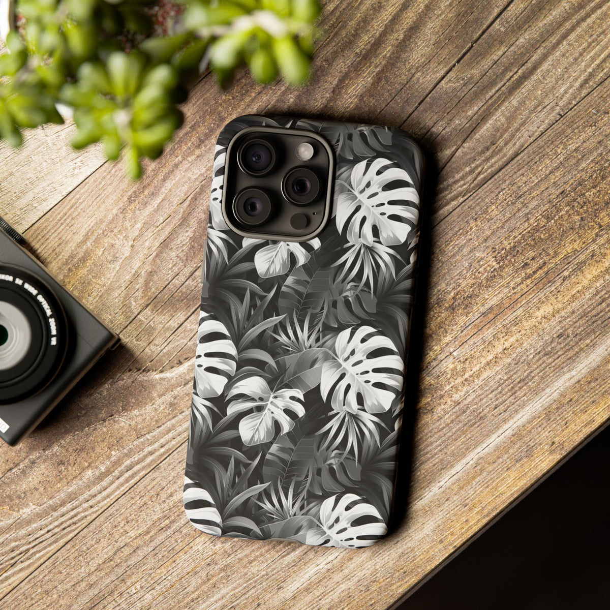 Jungle Pattern Phone Case – Exotic & Lush Design for Your Phone 350