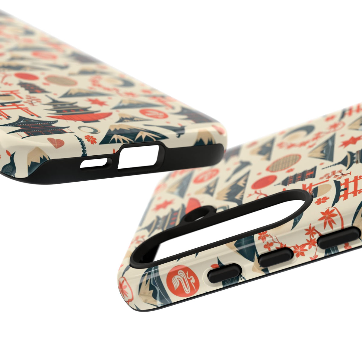 Japanese Pattern Phone Case – Elegant & Timeless Design for Your Phone 140