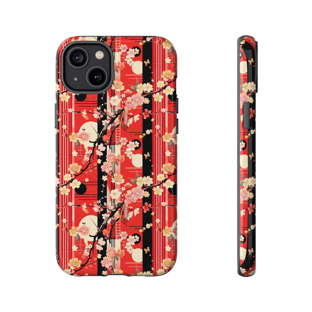 Japanese Pattern Phone Case – Elegant & Timeless Design for Your Phone 026