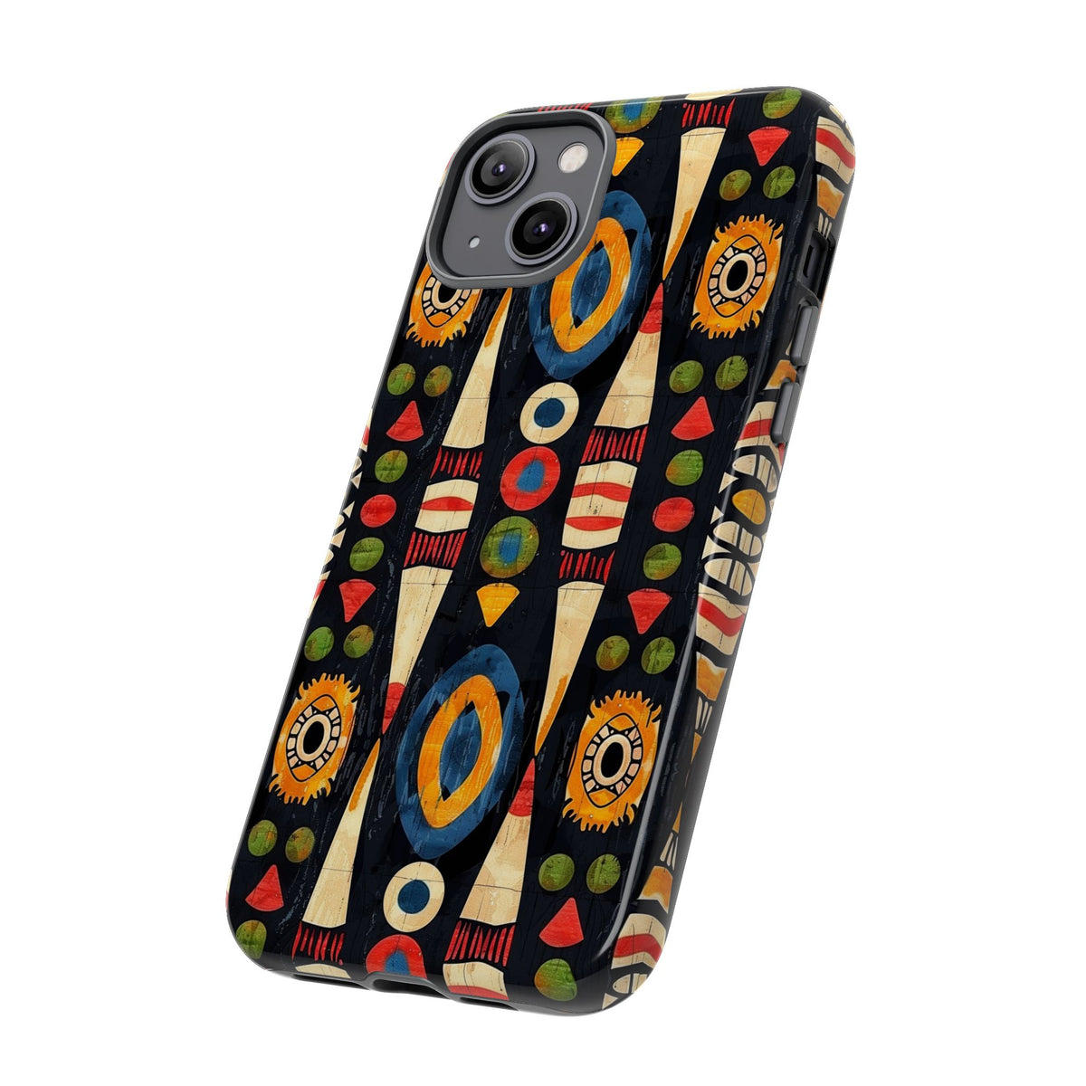 Stylish African Pattern Phone Case – Unique and Vibrant Protection 165