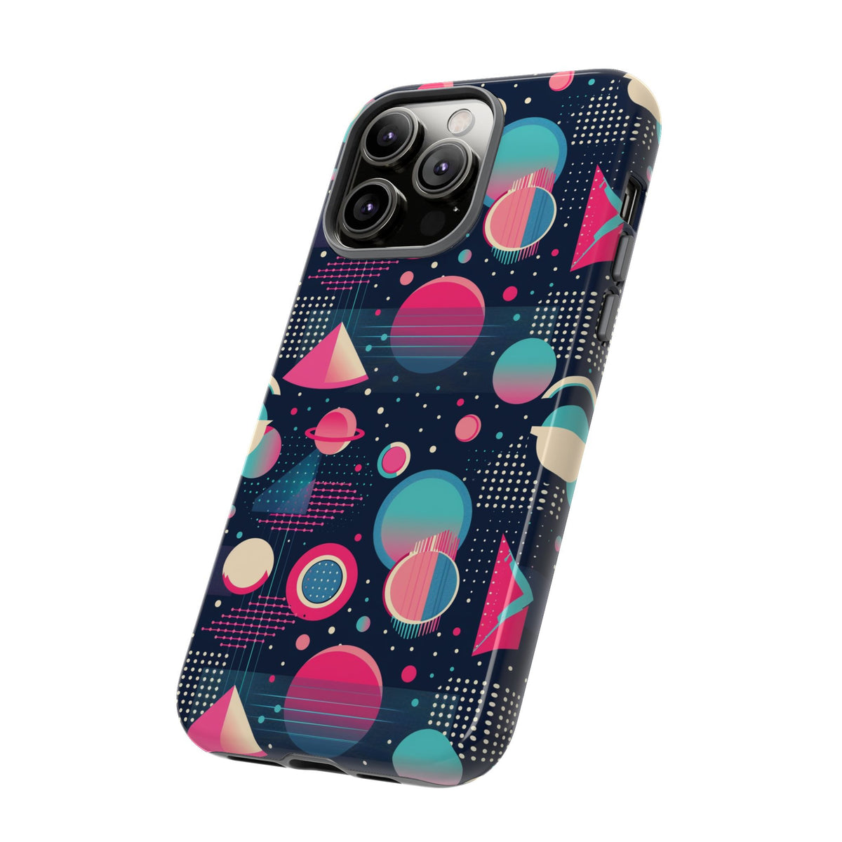 Retro 80s Seamless Phone Case – Vintage Style Meets Modern Protection 095