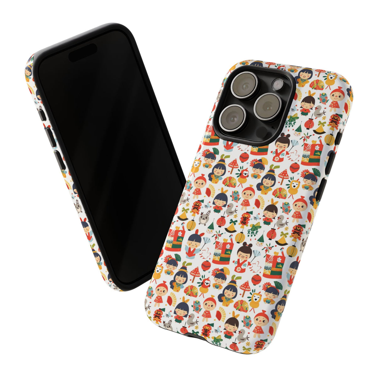 Japanese Pattern Phone Case – Elegant & Timeless Design for Your Phone 102