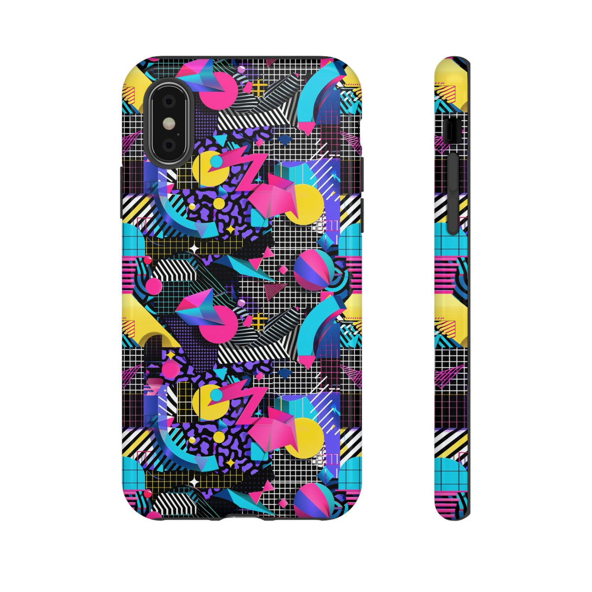 Retro 80s Seamless Phone Case – Vintage Style Meets Modern Protection 175