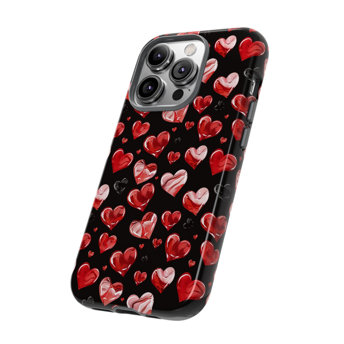 Heart Pattern Phone Case – Stylish & Loving Design for Your Device 365