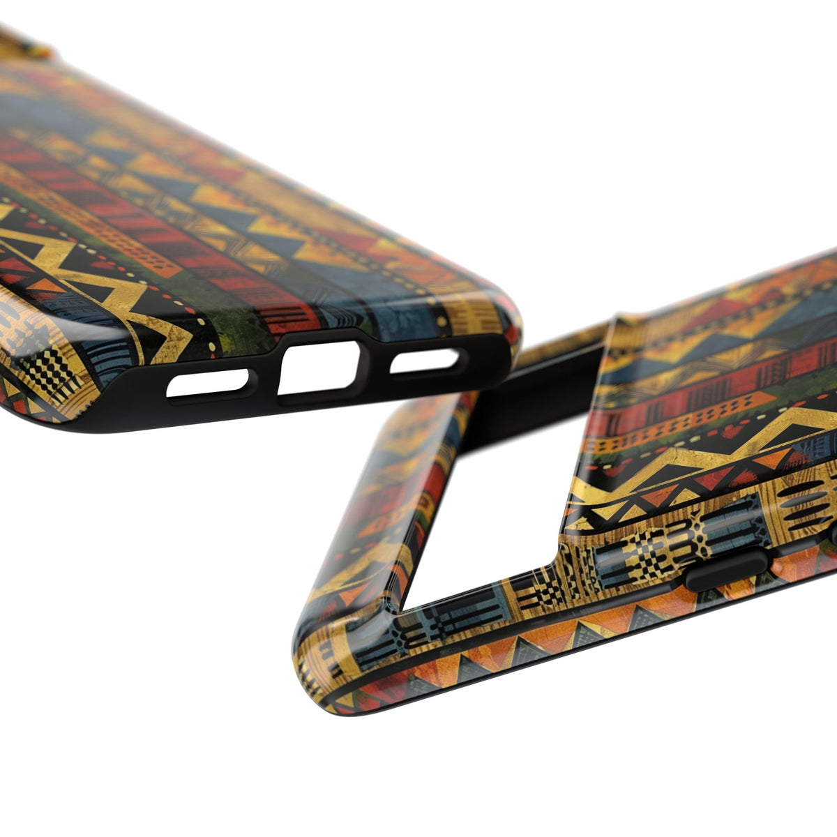 Stylish African Pattern Phone Case – Unique and Vibrant Protection 166