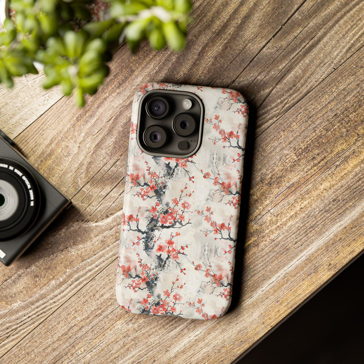 Japanese Pattern Phone Case – Elegant & Timeless Design for Your Phone 034