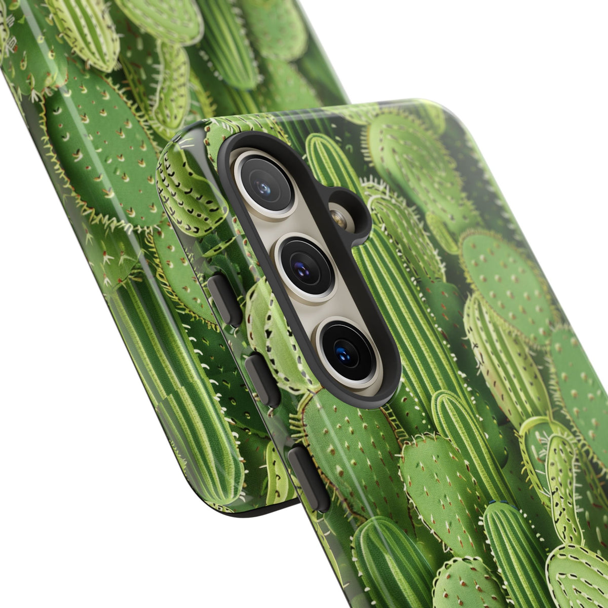 Cactus Embroidery Phone Case – Elegant and Unique Handcrafted Cactus Design