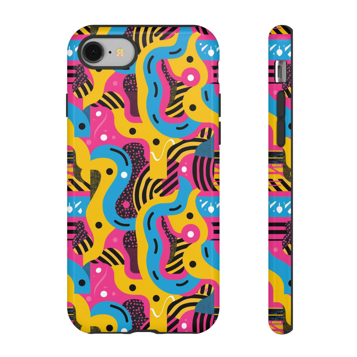 Retro 80s Seamless Phone Case – Vintage Style Meets Modern Protection 109