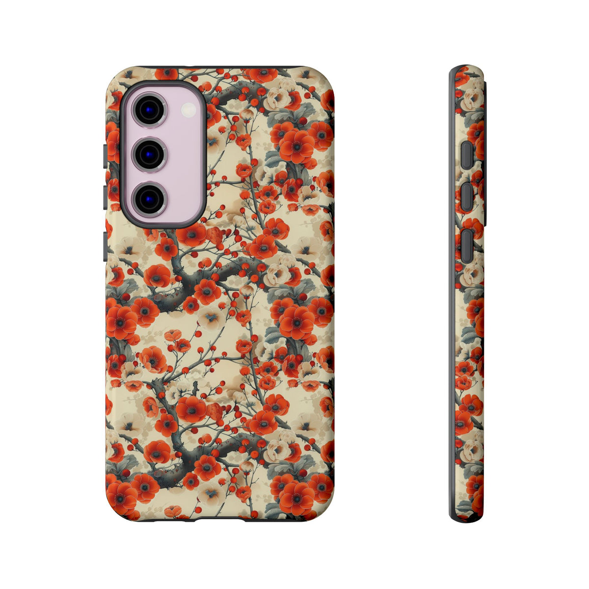 Japanese Pattern Phone Case – Elegant & Timeless Design for Your Phone 084