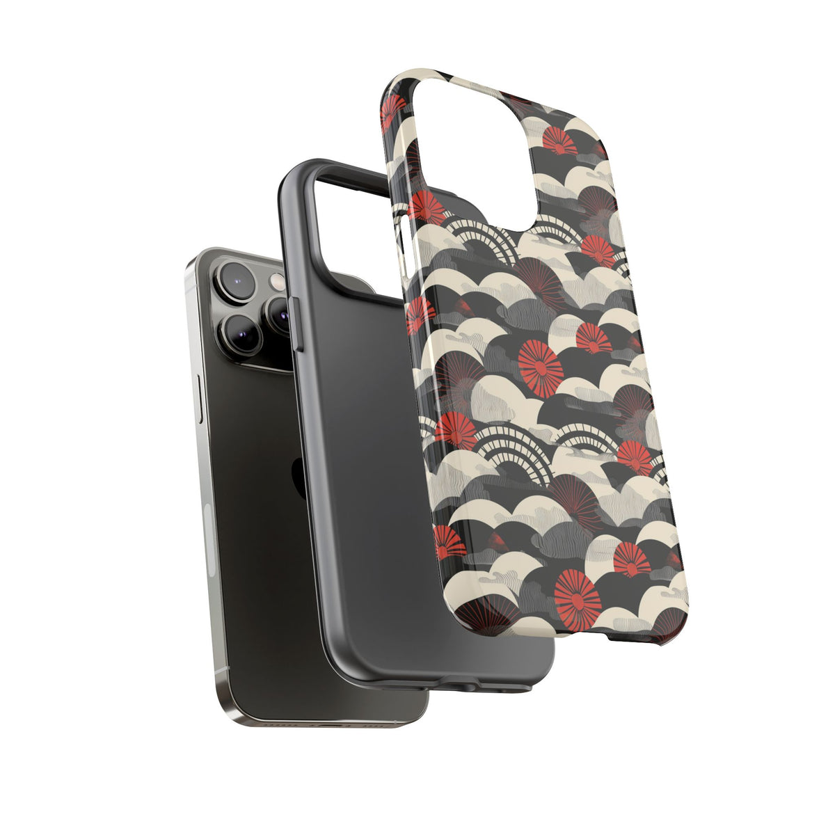 Japanese Pattern Phone Case – Elegant & Timeless Design for Your Phone 151