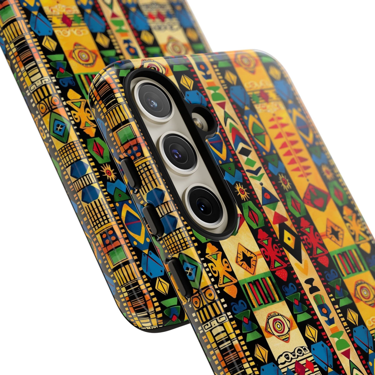 Stylish African Pattern Phone Case – Unique and Vibrant Protection 163