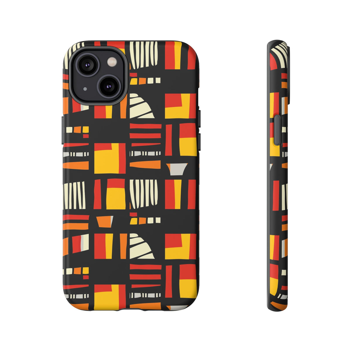 Stylish African Pattern Phone Case – Unique and Vibrant Protection 099