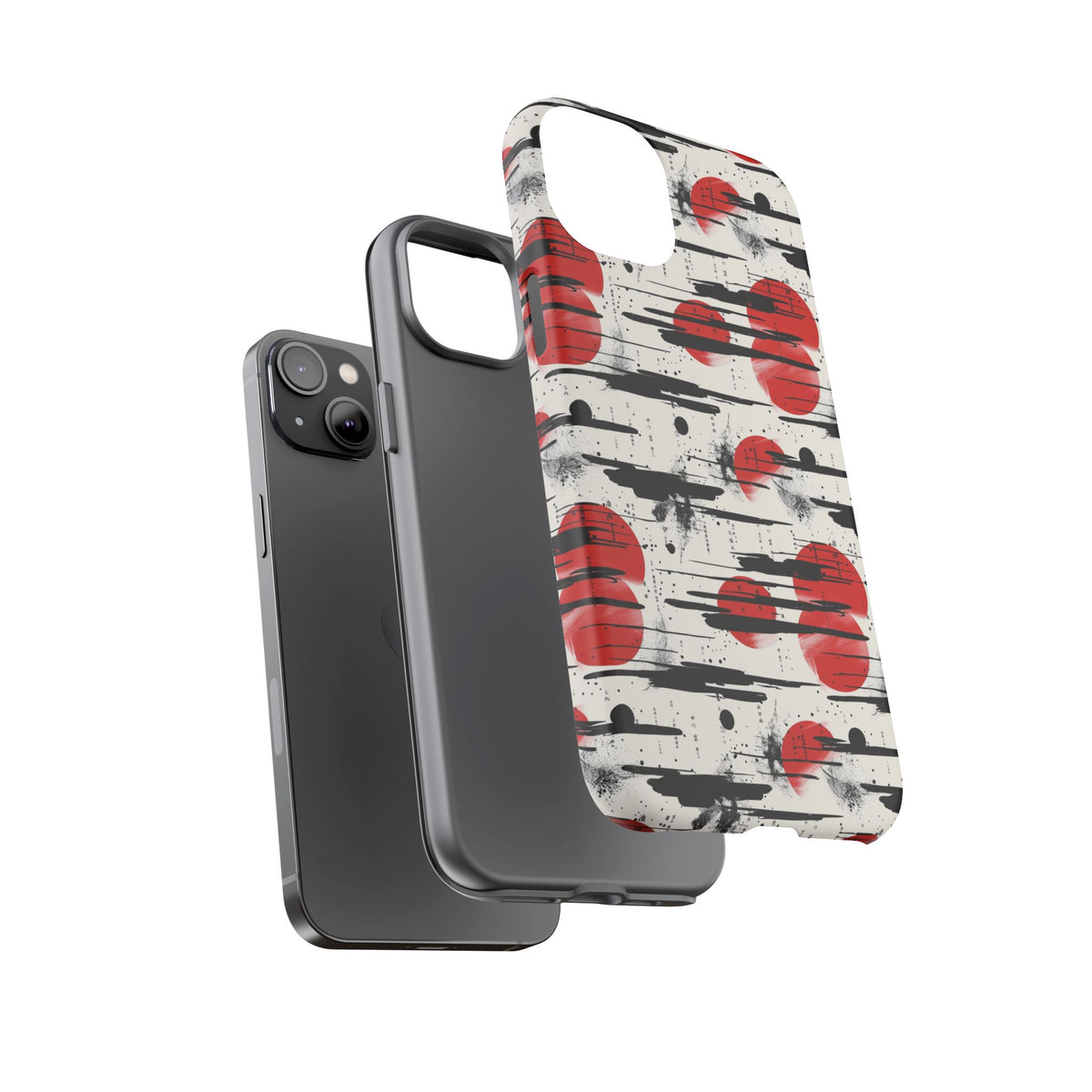 Japanese Pattern Phone Case – Elegant & Timeless Design for Your Phone 053