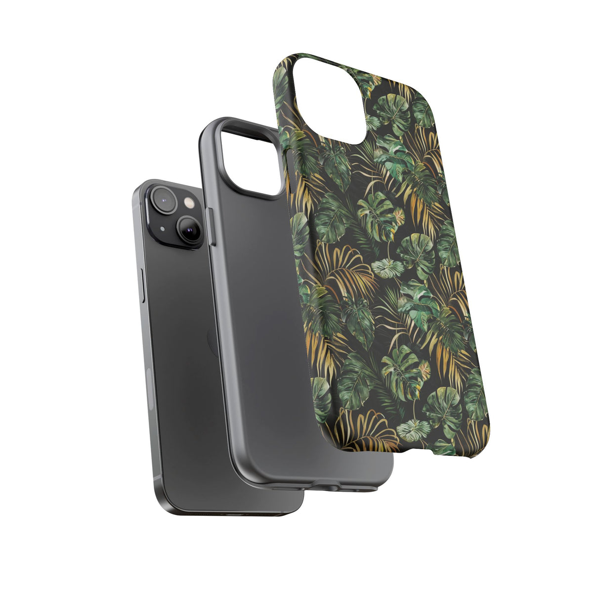 Jungle Pattern Phone Case – Exotic & Lush Design for Your Phone 334