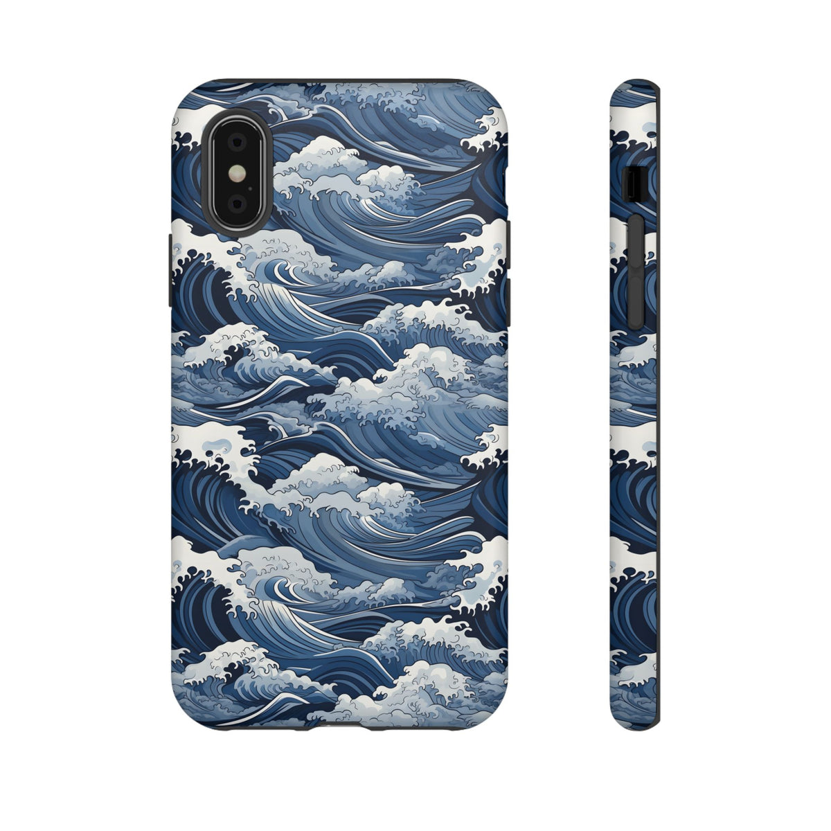 Japanese Waves Phone Case – Embrace Timeless Elegance with Classic Design