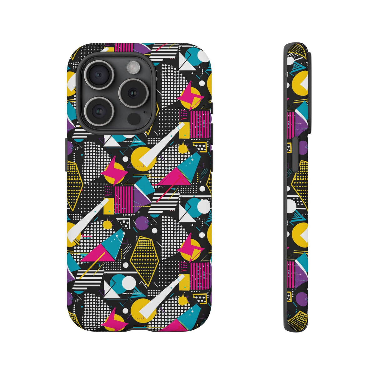 Retro 80s Seamless Phone Case – Vintage Style Meets Modern Protection 173