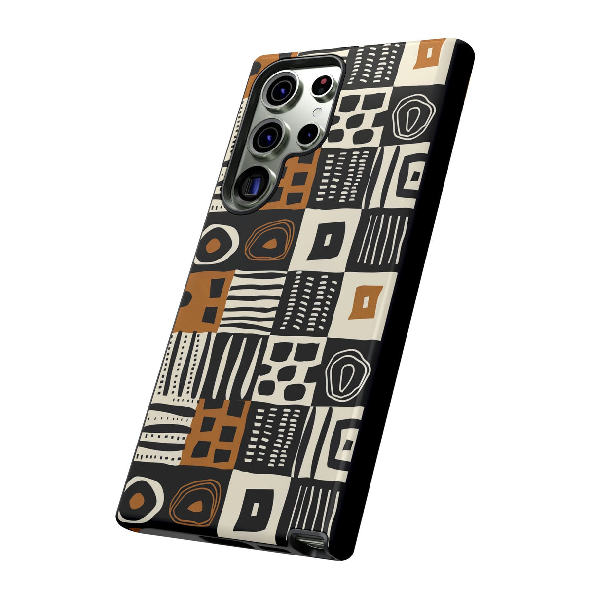 Stylish African Pattern Phone Case – Unique and Vibrant Protection 168
