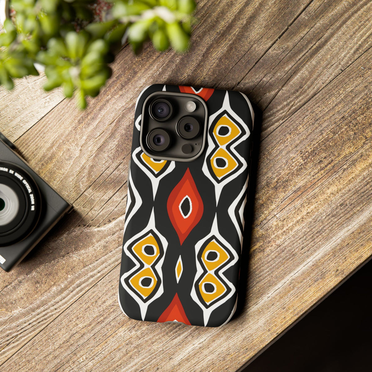 Stylish African Pattern Phone Case – Unique and Vibrant Protection 177