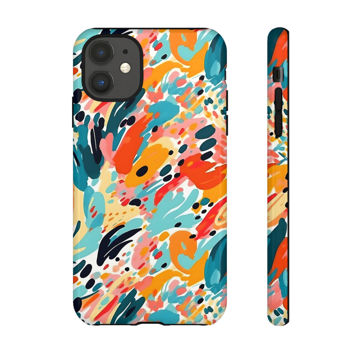 Abstract Painting Design Phone Case – Modern Art-Inspired Phone Cover 7