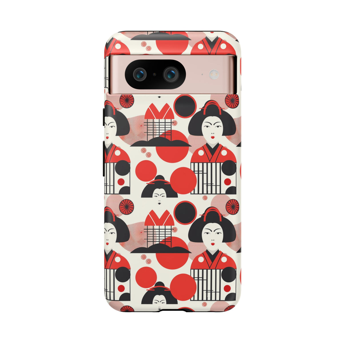 Japanese Pattern Phone Case – Elegant & Timeless Design for Your Phone 018